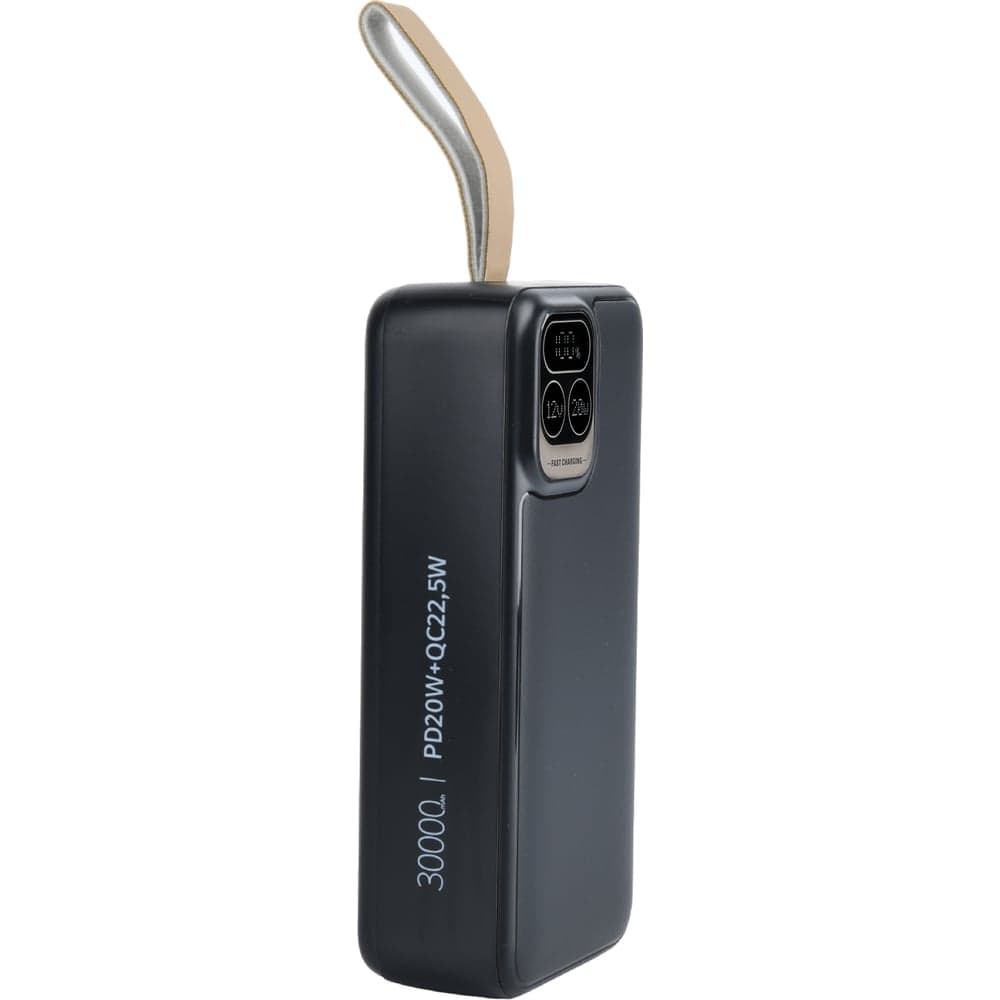 Повербанк Atomic Age станет незаменимым помощником для всех владельцев телефонов. Аккумулятор обеспечит ваше устройство надежной и быстрой зарядкой в любых ситуациях. Функциональность и удобство — это то, что делает power bank особенным. Наличие разъема Type-C и поддержка протокола быстрой зарядки PD позволяют заряжать устройства с максимальной скоростью. 2 x USB-разъема поддерживают протокол быстрой зарядки QC 3.0. Заряжают ваше устройство на 50% за 30 минут. Красивый дизайн и информационные дисплеи увеличивают удобство в работе с повербанком. Повербанки обладают высоким качеством и долгим сроком службы. Мы уверены, что вы оцените их надежность и эффективность. С пауэрбанком вы сможете заряжать свой телефон в любом месте — в дороге, в офисе, на отдыхе и даже в походе.